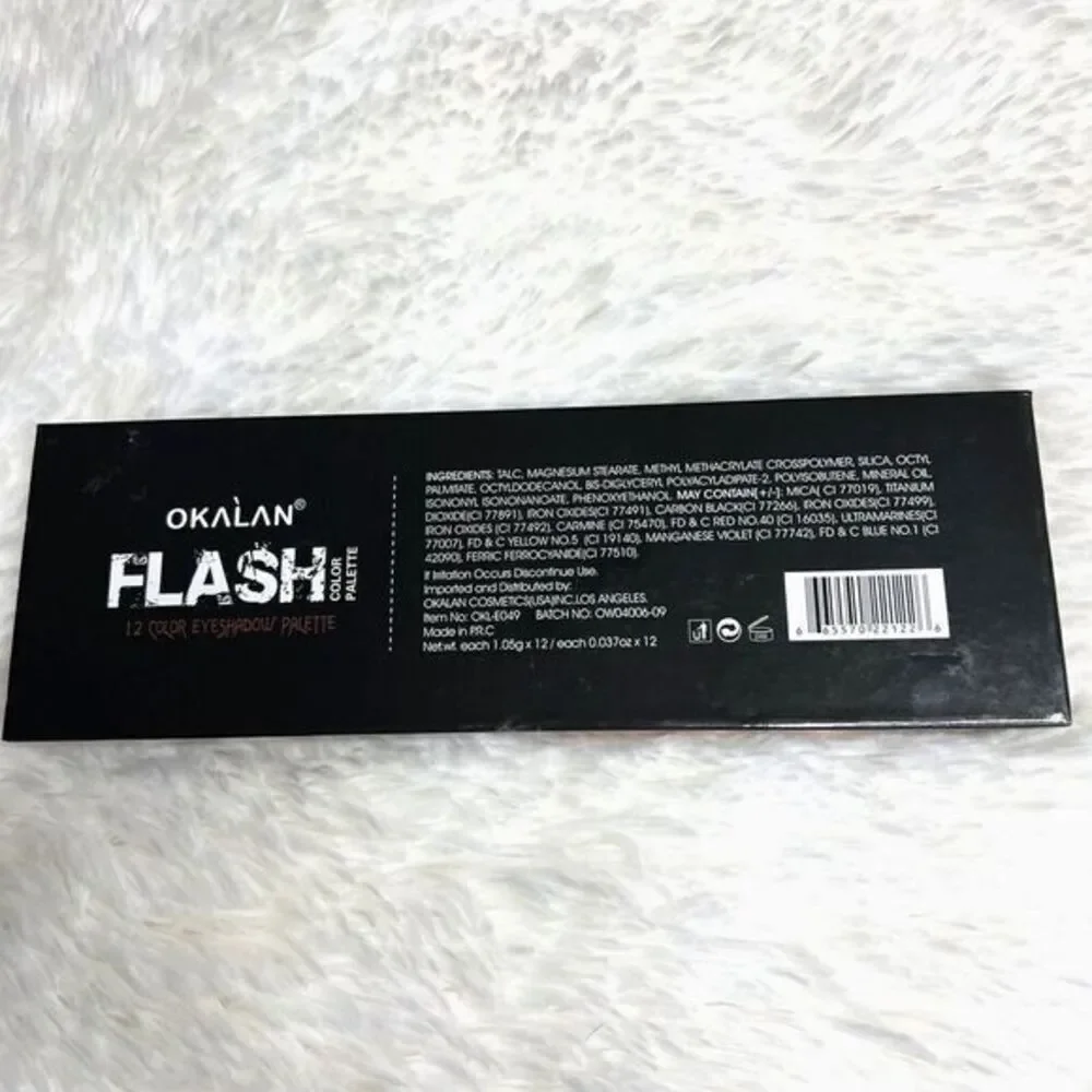 OKALAN FLASH COLOR PALETTE 12 Color‎ Eyeshadow Palette
